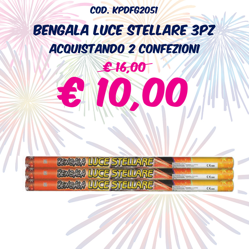 BENGALA LUCE STELLARE 3PZ