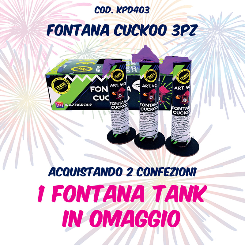 FONTANA CUCKOO 3PZ