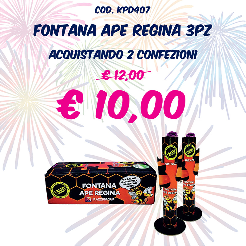 FONTANA APE REGINA 3PZ